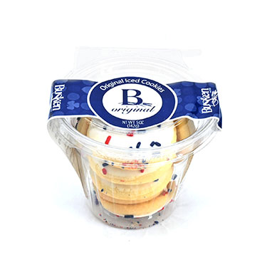 Busken Iced Cookies Patriotic Cup 5oz 