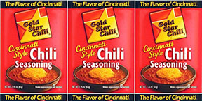 Gold Star Chili Chili Seasoning 2.25oz 3 Pack 