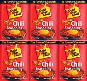 Gold Star Chili Chili Seasoning 2oz 6 Pack 