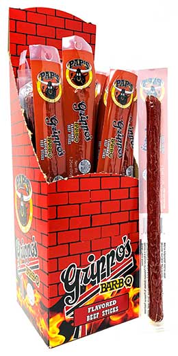 Grippos BBQ Beef Sticks 1.25 Ounce 24ct 