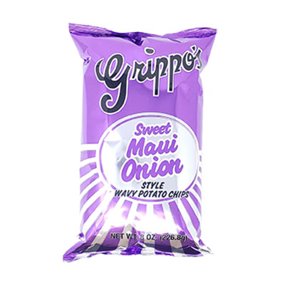 Grippos Sweet Maui Onion 8oz 12ct 