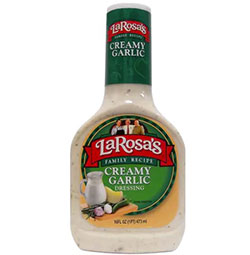 LaRosas Creamy Garlic Dressing 16oz 