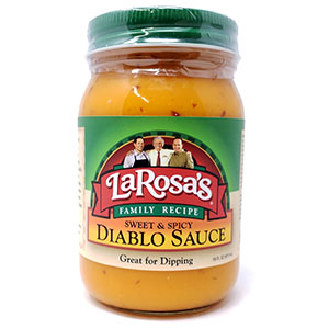 LaRosas Sweet and Spicy Diablo Sauce 16oz 3 Jars 