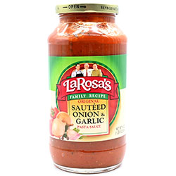 LaRosas Sauteed Onion and Garlic Pasta Sauce 24oz 2 Jars 