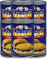 Cincinnati Recipe Original Chili 15oz 6 Cans