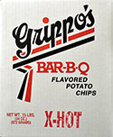 Grippos X Hot Potato Chips 1.5lb Box 