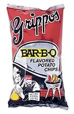 Grippos BBQ 4.5oz Bags 18ct 