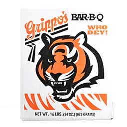 Grippos BBQ Potato Chips Limited Edition Bengals Box 1.5 Lb 
