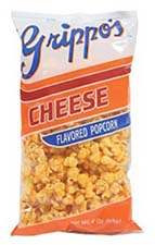 Grippos Cheese Popcorn 4oz Bags 12pk 