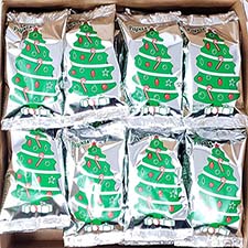 Papas Marshmallow Christmas Trees 24ct Box 