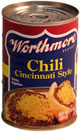Worthmore Cincinnati Style Chili 10oz 6 Cans