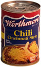 Worthmore Cincinnati Style Chili 10oz 3 Cans