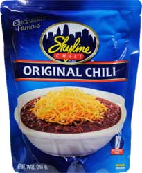 Skyline Chili Microwavable Pouch 6 Pack 