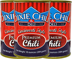 Dixie Chili 10oz 3 Cans 