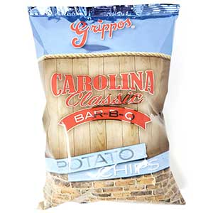 Grippos Carolina Classic BBQ 8oz Bag 12ct 