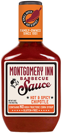 Montgomery Inn Chipotle Barbecue Sauce 6 18oz Bottles 