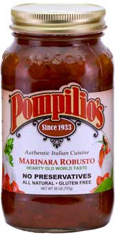 Pompilios Marinara Robusto Pasta Sauce 
